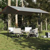 Vidaxx Camping-Markise wasserdicht 400x294 cm grau und orange
