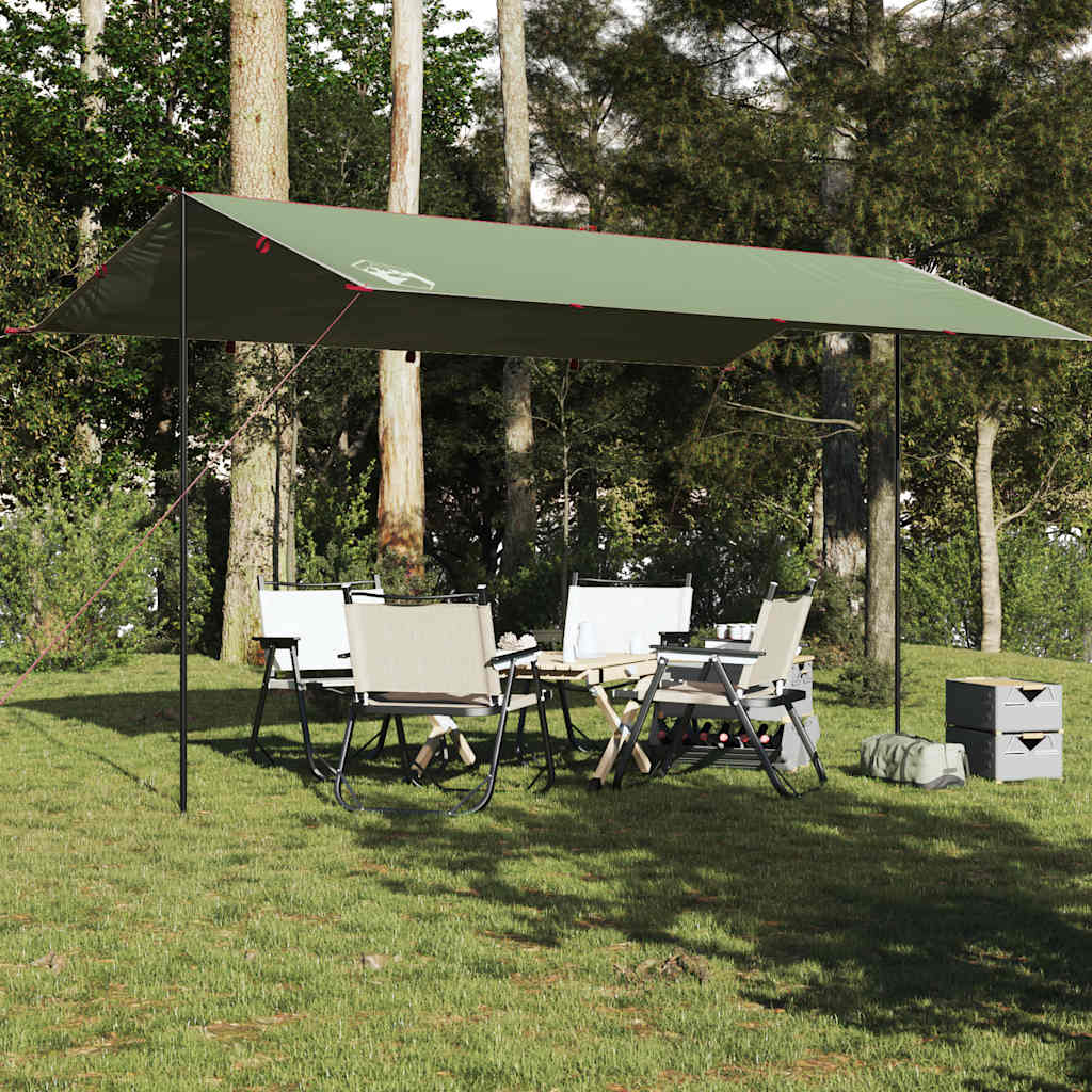 Vidaxl Camping Canopy Waterproof 500x294 cm zielony