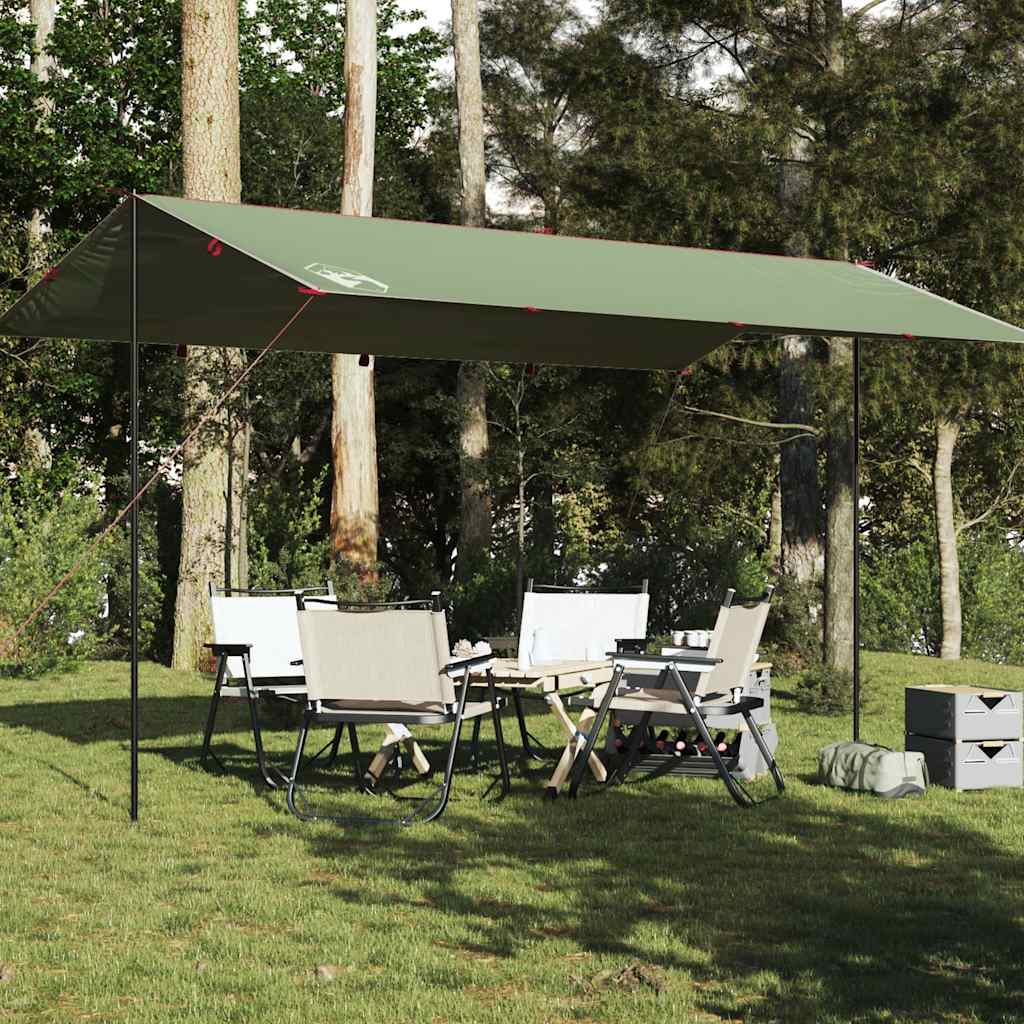 Vidaxl Camping Canopy Waasserdicht 500x294 cm gréng