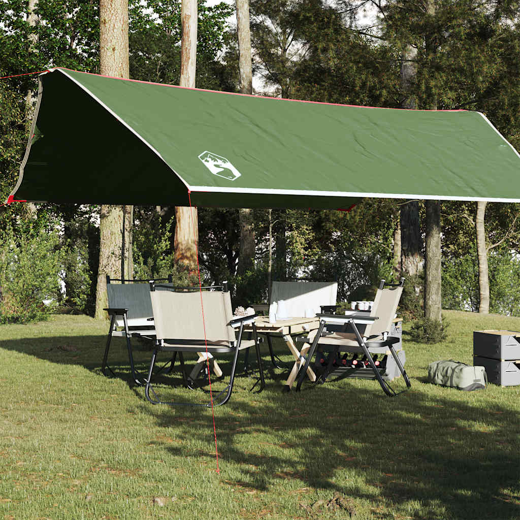 Vidaxl Camping Canopy Waasserdicht 500x294 cm gréng