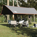 Vidaxx Camping-Markise wasserdicht 500x294 cm grau und orange