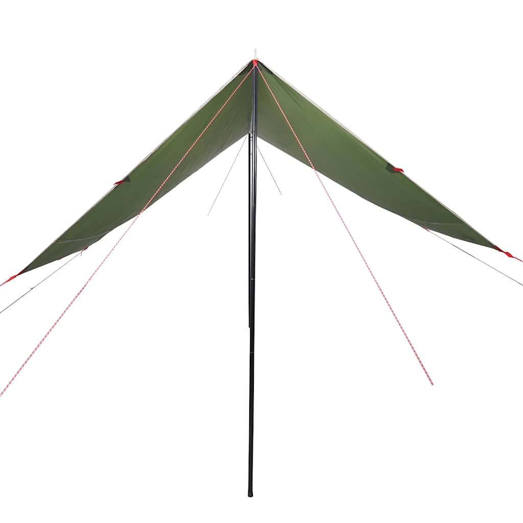 Vidaxl Camping Canopy Waterproof 430x380x210 cm grön