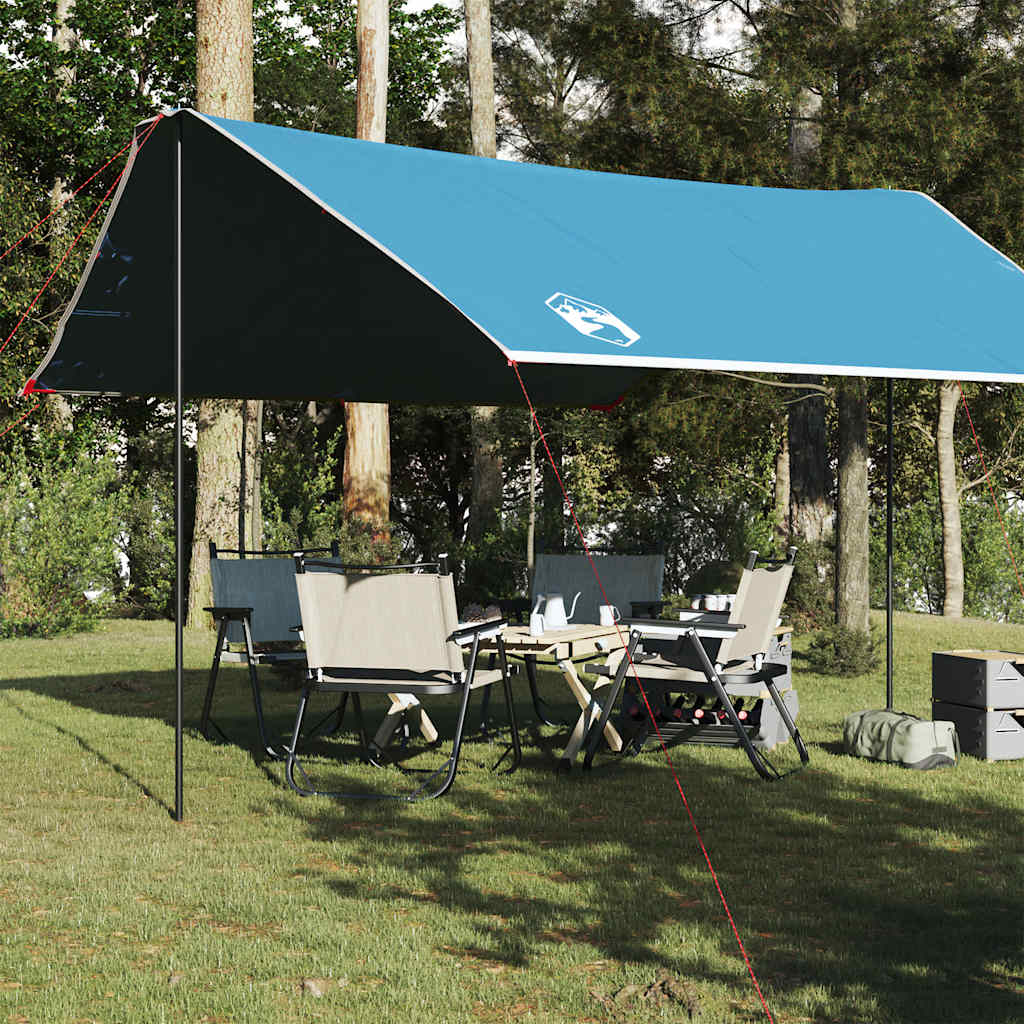 Vidaxl Camping auvent étanche 430x380x210 cm bleu