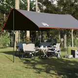 Vidaxl Camping Canvas Waterproof 430x380x210 cm šedá a oranžová