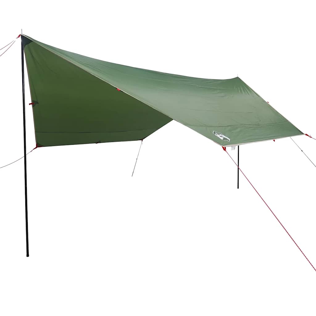 Vidaxl Camping -Baldachin wasserdicht 430x380x210 cm Grün