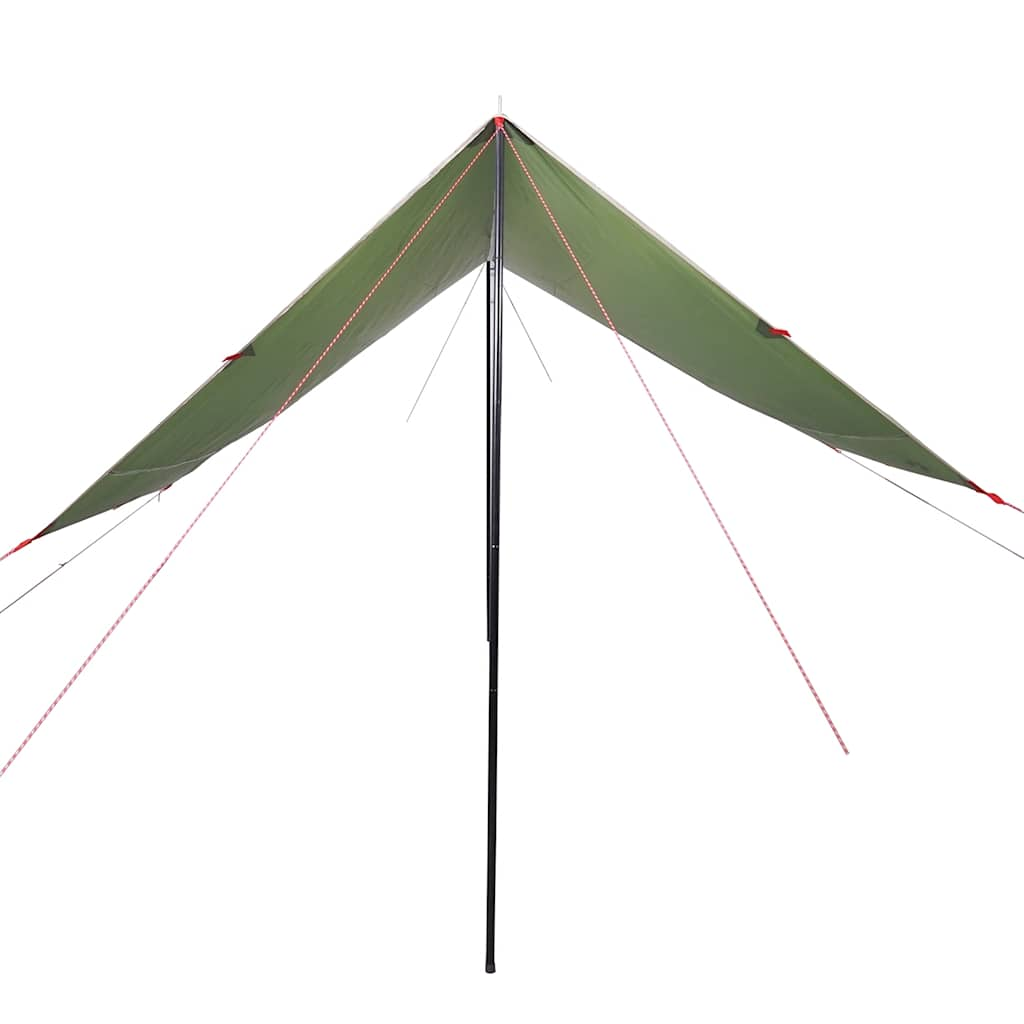 Vidaxl Camping Canopy Waterproof 430x380x210 cm grön