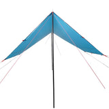 Vidaxl Camping Canopy Waterproof 430x380x210 cm azul