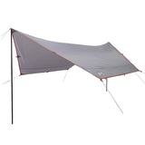 VIDAXL CAMPING CAMPA IN MAGLIO IN MAGLIO 430x380x210 cm grigio e arancione