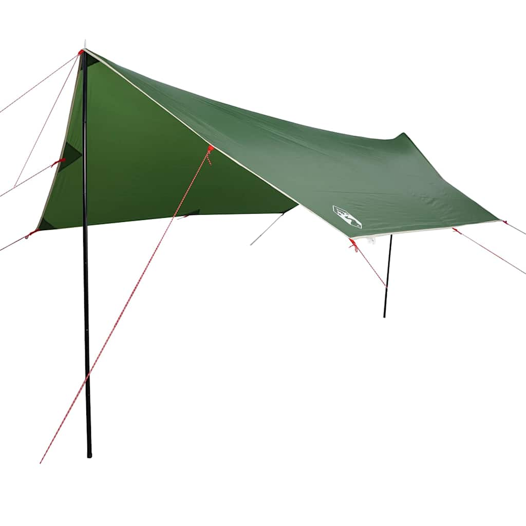 Vidaxl camping canvas vattentät 460x305x210 cm grön