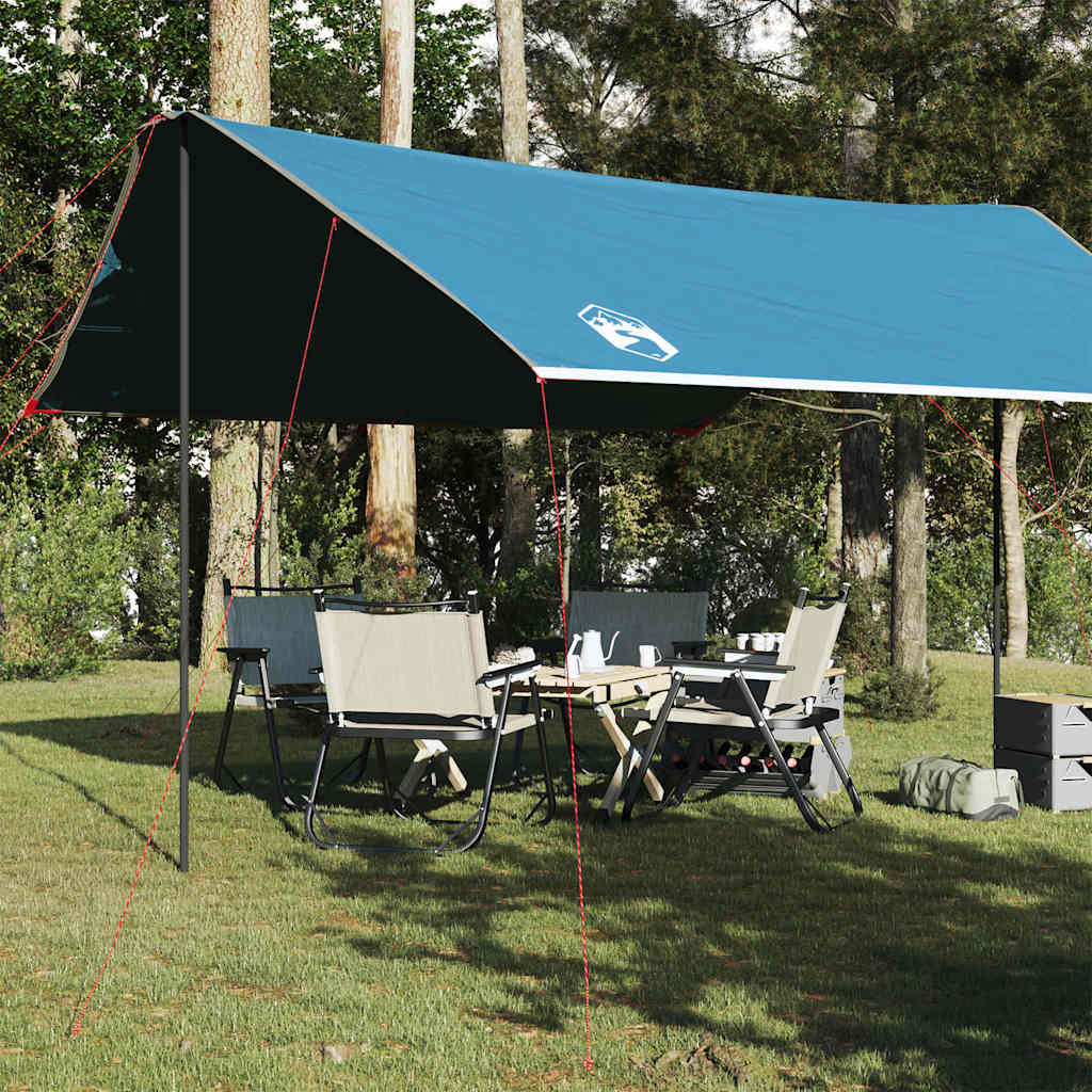 Vidaxl Camping Canvas wasserdicht 460x305x210 cm Blau