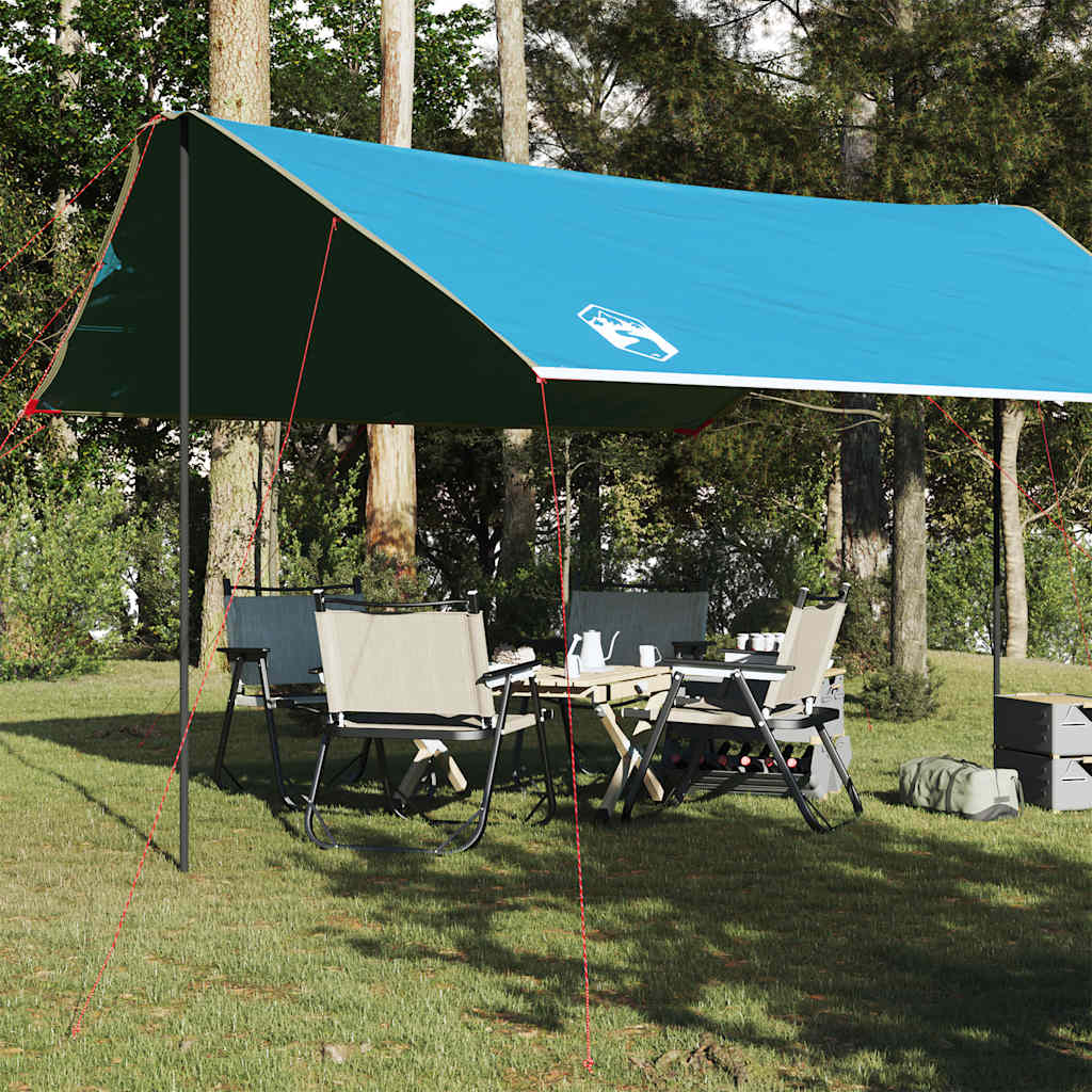 Vidaxl Camping Canvas Waterproof 460x305x210 cm azul