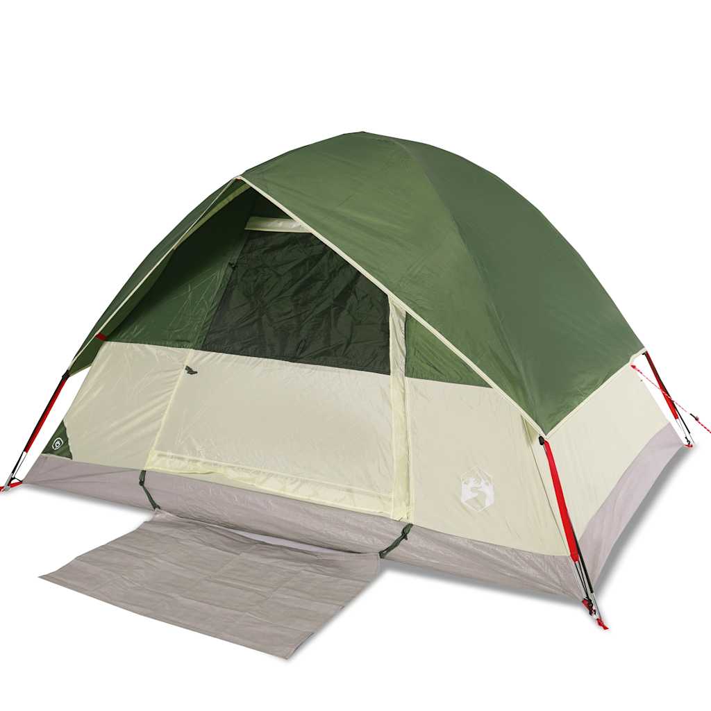 Vidaxl Dome tent 2-person waterproof green