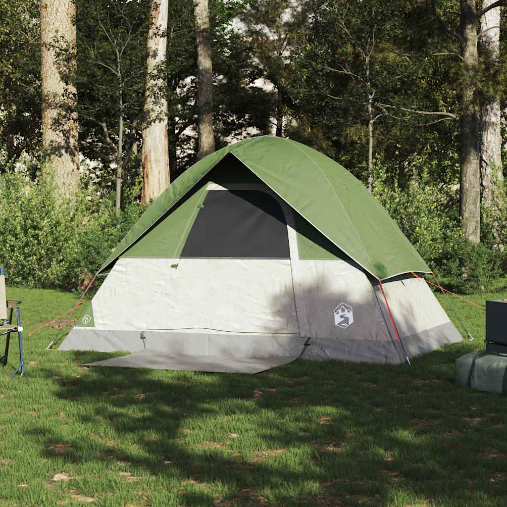 Vidaxl Dome tent 2-person waterproof green