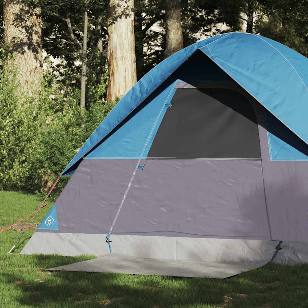 Vidaxl koepeltent 2-persoons waterdicht blauw