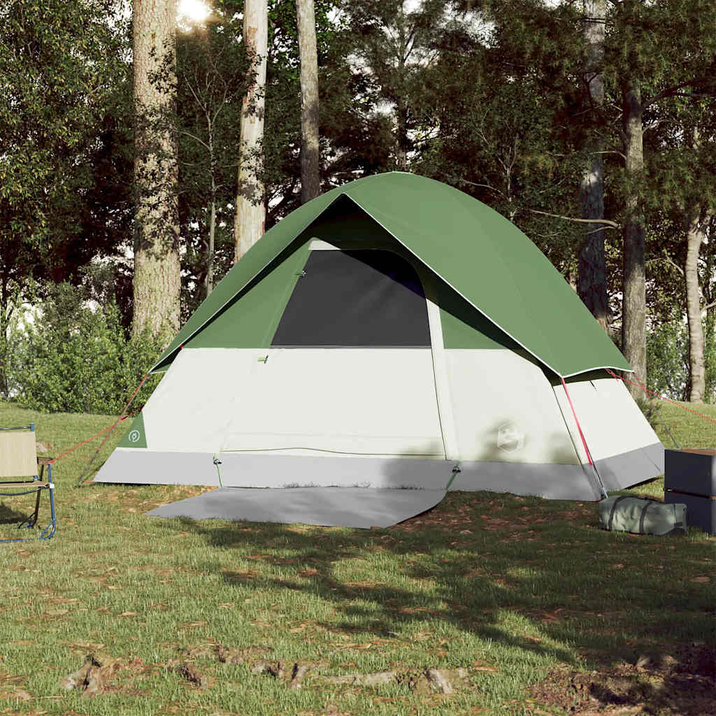 Vidaxl Dome tent 3-person Waterproof Green