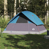 Vidaxl Dome Zelt 6-Personen wasserdicht blau