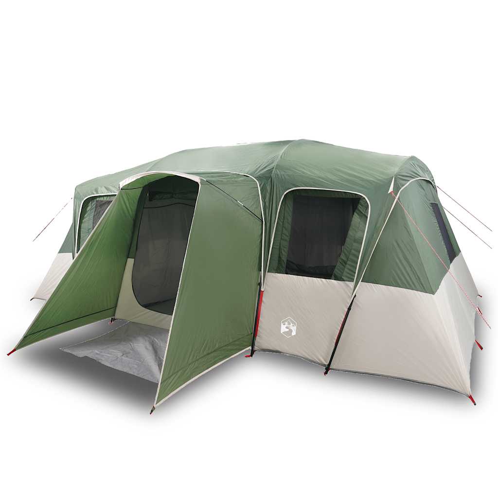 Vidaxl Tunnel tent 16-person Waterproof Green