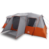 Vidaxl Tunnel tent 16-person waterproof gray