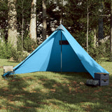 VidaXL Tipi-Zelt 7-Personen wasserdicht blau