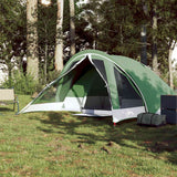 Vidaxl Tent 4 persone impermeabile verde