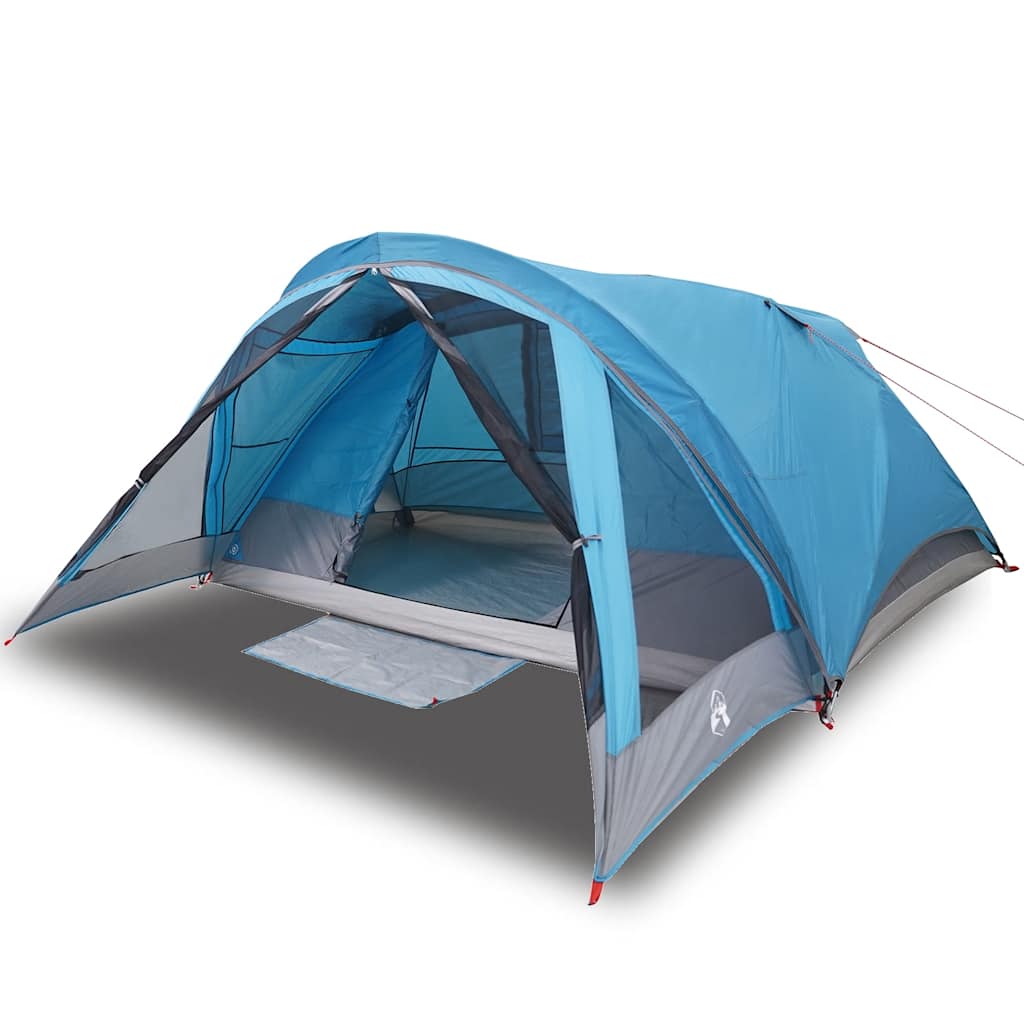 VidaXL Zelt 4-Personen wasserdicht blau