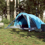 Vidaxl tent 4-persoons waterdicht blauw