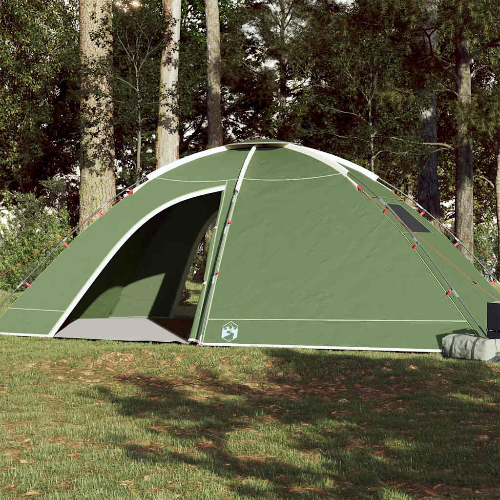 Vidaxl Tenda 8 persone impermeabile verde