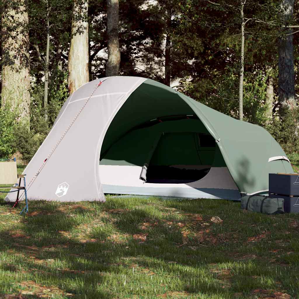 Vidaxl Dome Tent 4-Persona Green impermeable