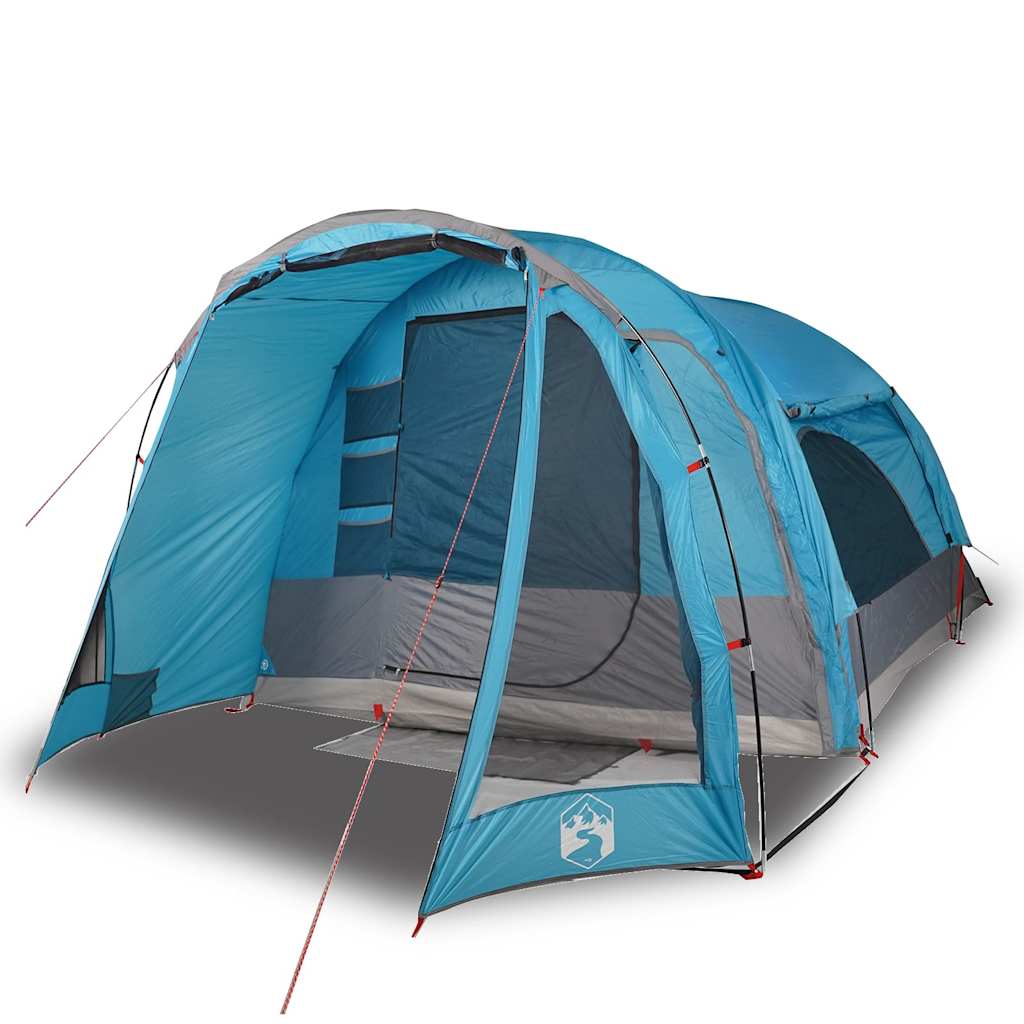 Vidaxl camping tent 6-person waterproof blue