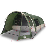 Vidaxl Tunnel Tent Green impermeabile per 8 persone