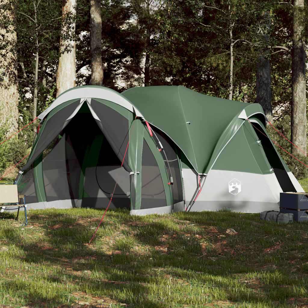 VidaXL Tipi-Zelt 8-Personen wasserdicht grün