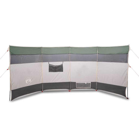 VidaXL Windschutzscheibe Camping wasserdicht 366x152x152 cm grün
