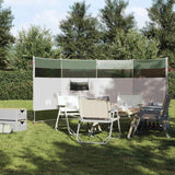 VidaXL Windschutzscheibe Camping wasserdicht 366x152x152 cm grün