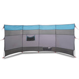 VidaXL Windschutzscheibe Camping wasserdicht 366x152x152 cm blau