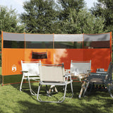 Vidaxl frontrute camping vanntett 366x152x152 cm oransje