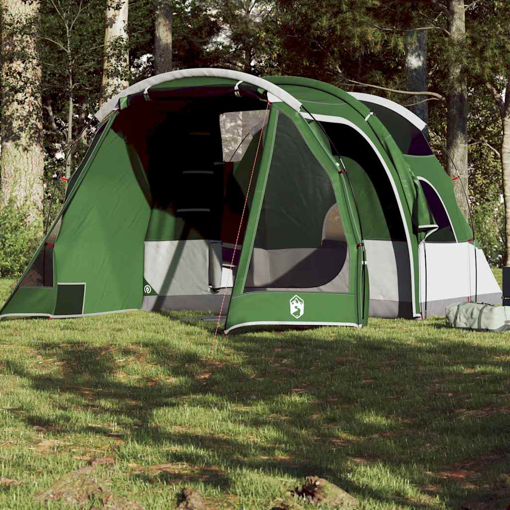 Vidaxl Tunnel tent 4-person Waterproof Green