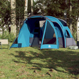 Vidaxl Tunnel tent 4-person waterproof blue