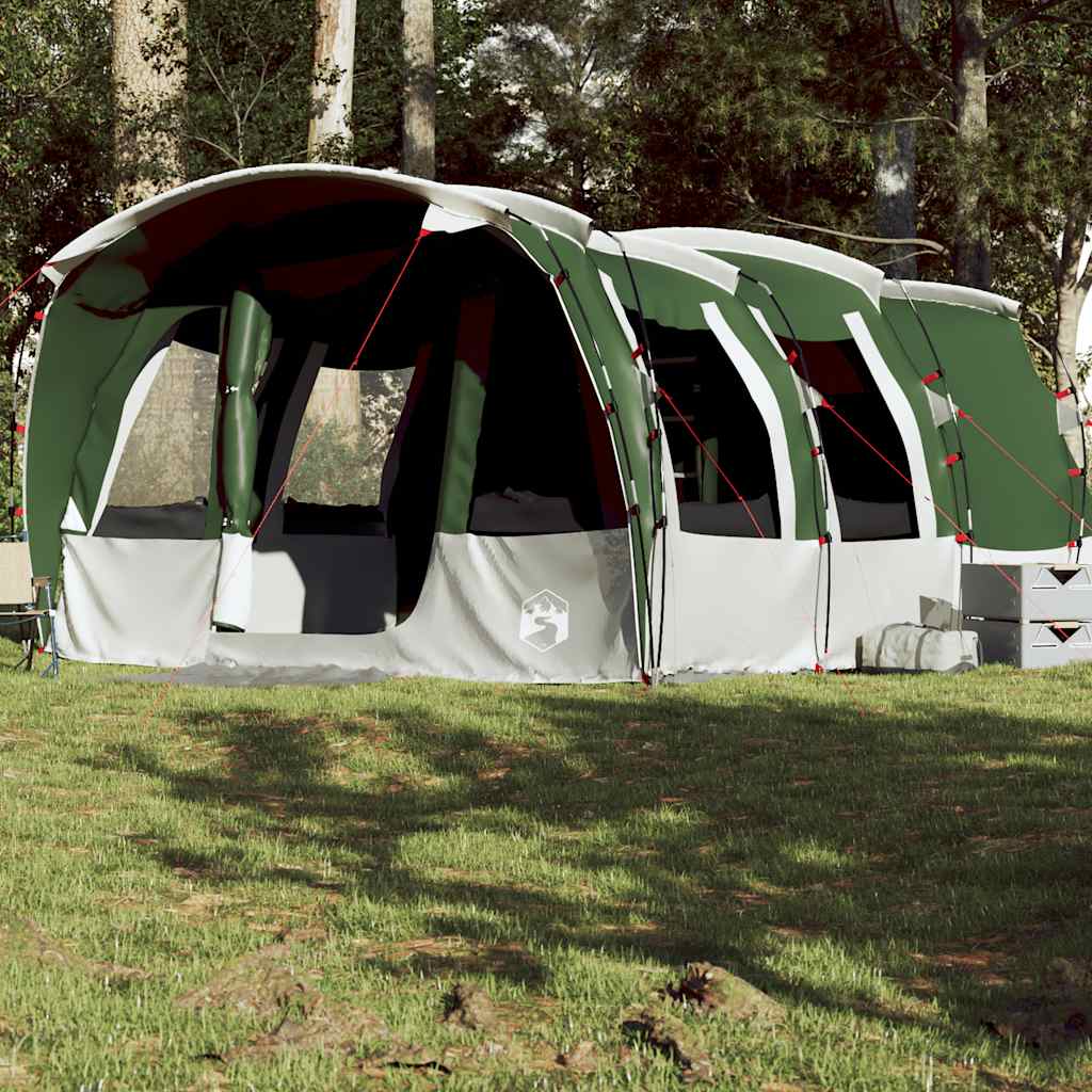 Vidaxl tunneltent 8-persoons waterdicht groen