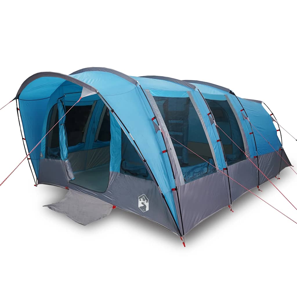 Vidaxl tunneltent voor gezin 8-persoons waterdicht blauw