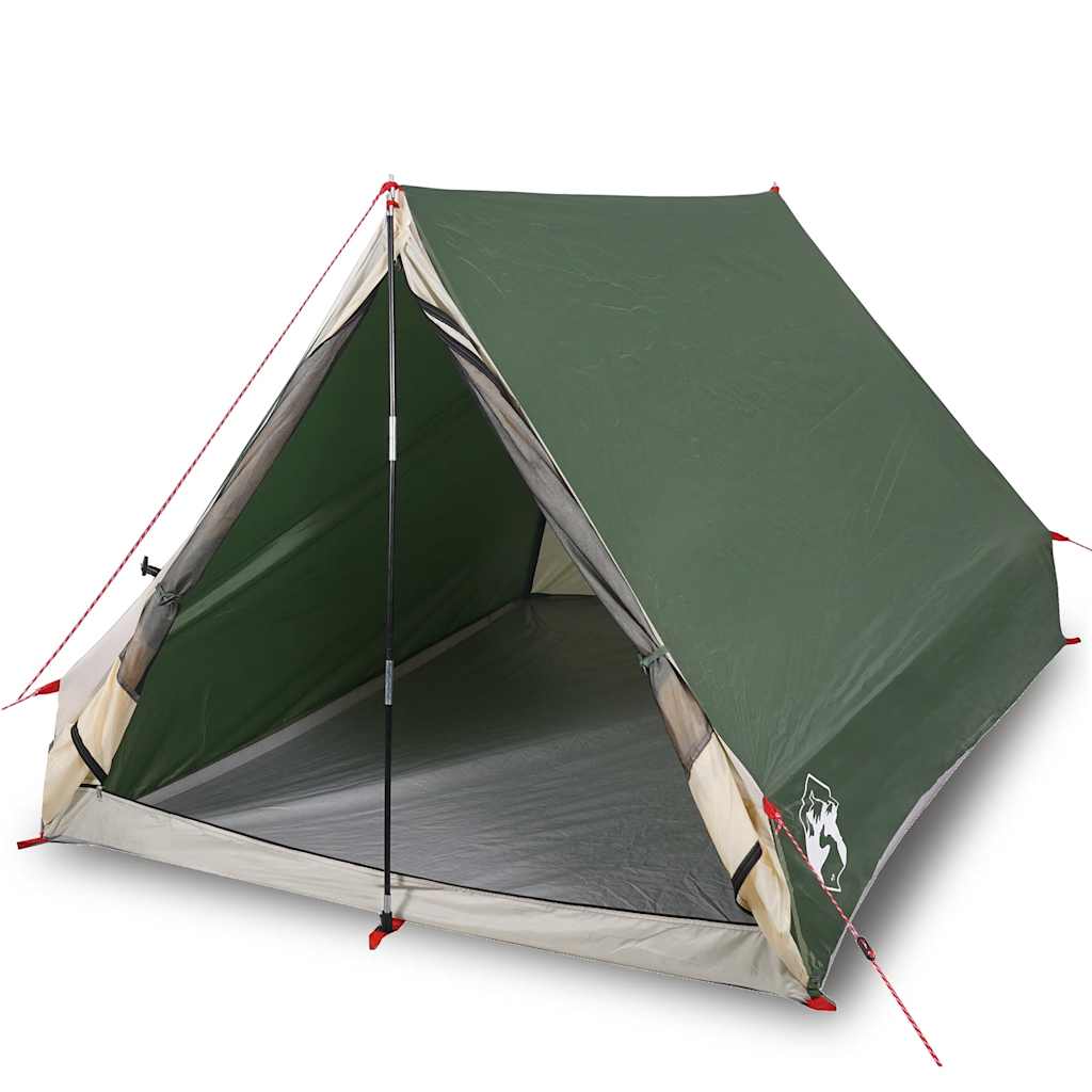 VidaXL Zelt A-Frame 2-Personen wasserdicht grün