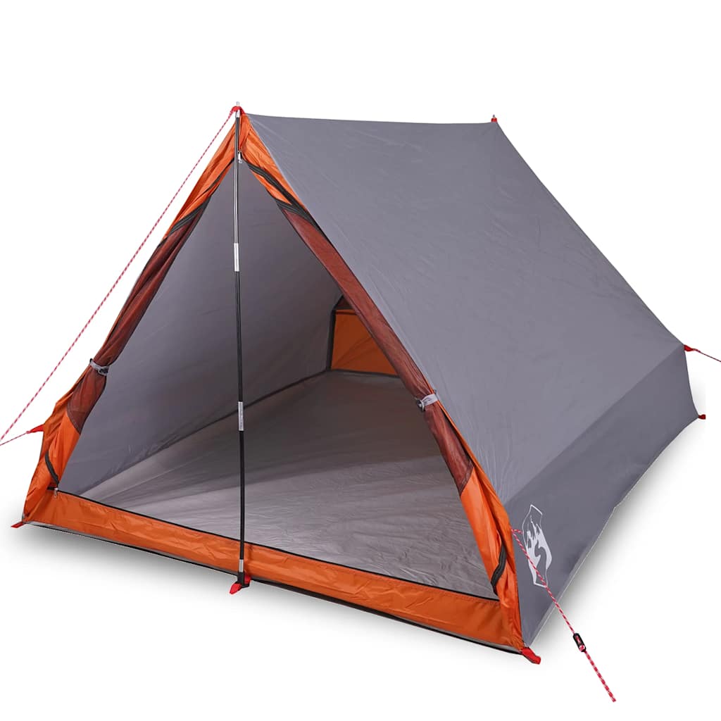 VidaXL Zelt A-Frame 2-Personen wasserdicht grau