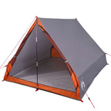 VidaXL Zelt A-Frame 2-Personen wasserdicht grau