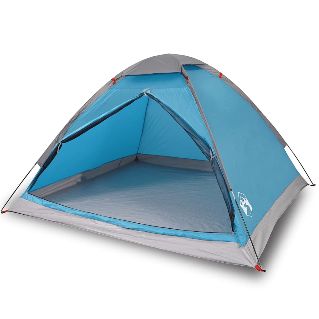 Vidaxl dome tente 2 personnes imperméables bleu