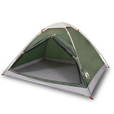 Vidaxl Dome Tent Green impermeabile per 4 persone