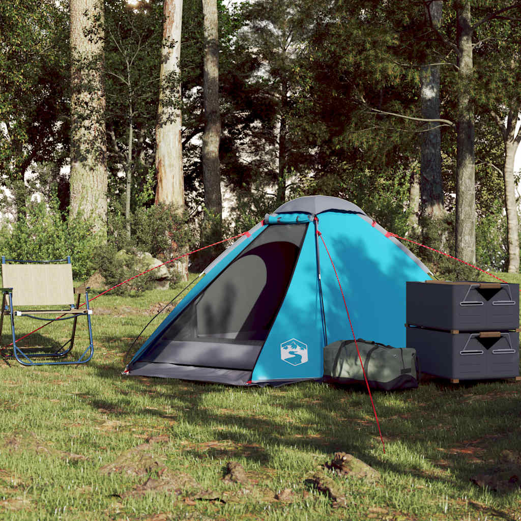 Vidaxl Dome Zelt 2-Personen wasserdicht blau