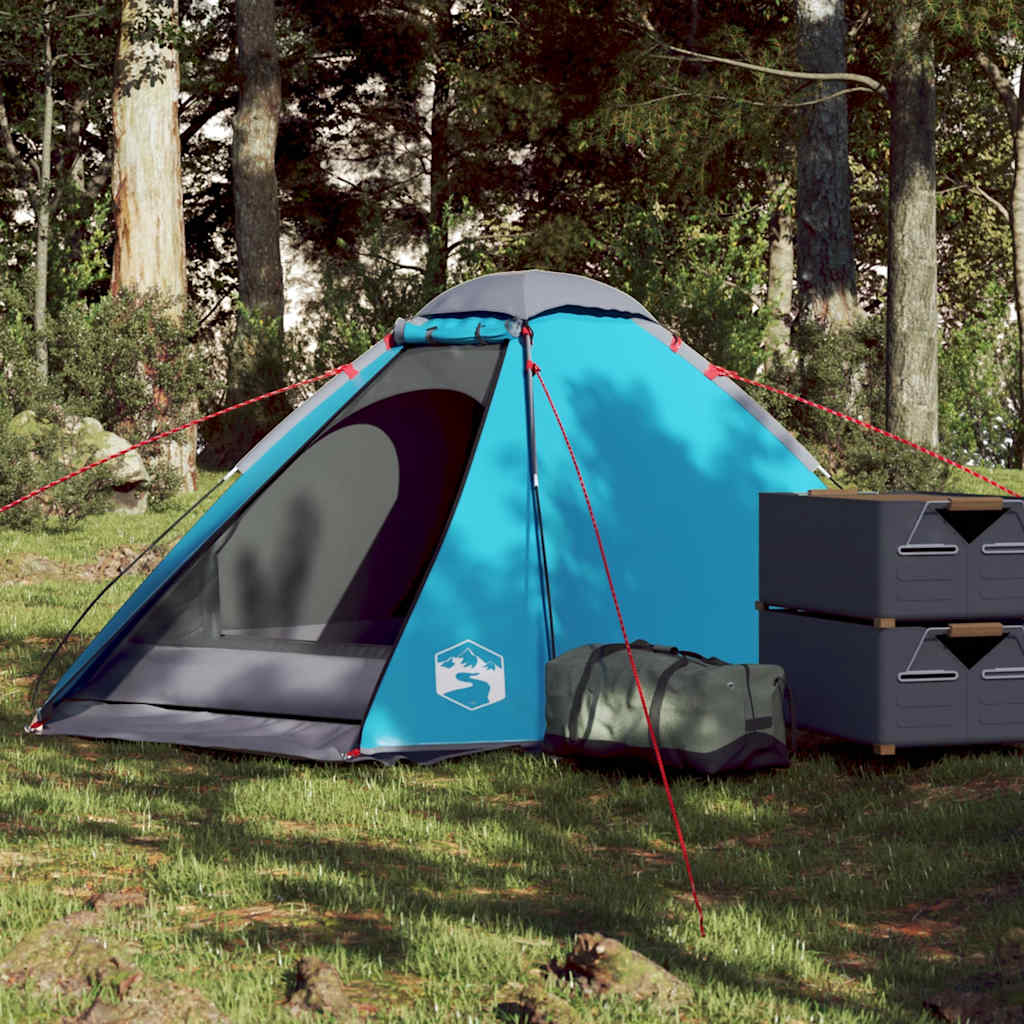 Vidaxl Dome Tenda Blu impermeabile per 2 persone