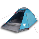 Vidaxl Dome Tenda Blu impermeabile per 4 persone