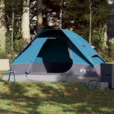 VidaXL Kuppelzelt 2-Personen wasserdicht blau