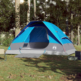 Vidaxl Dome Tent 4-osobowy wodoodporny niebieski