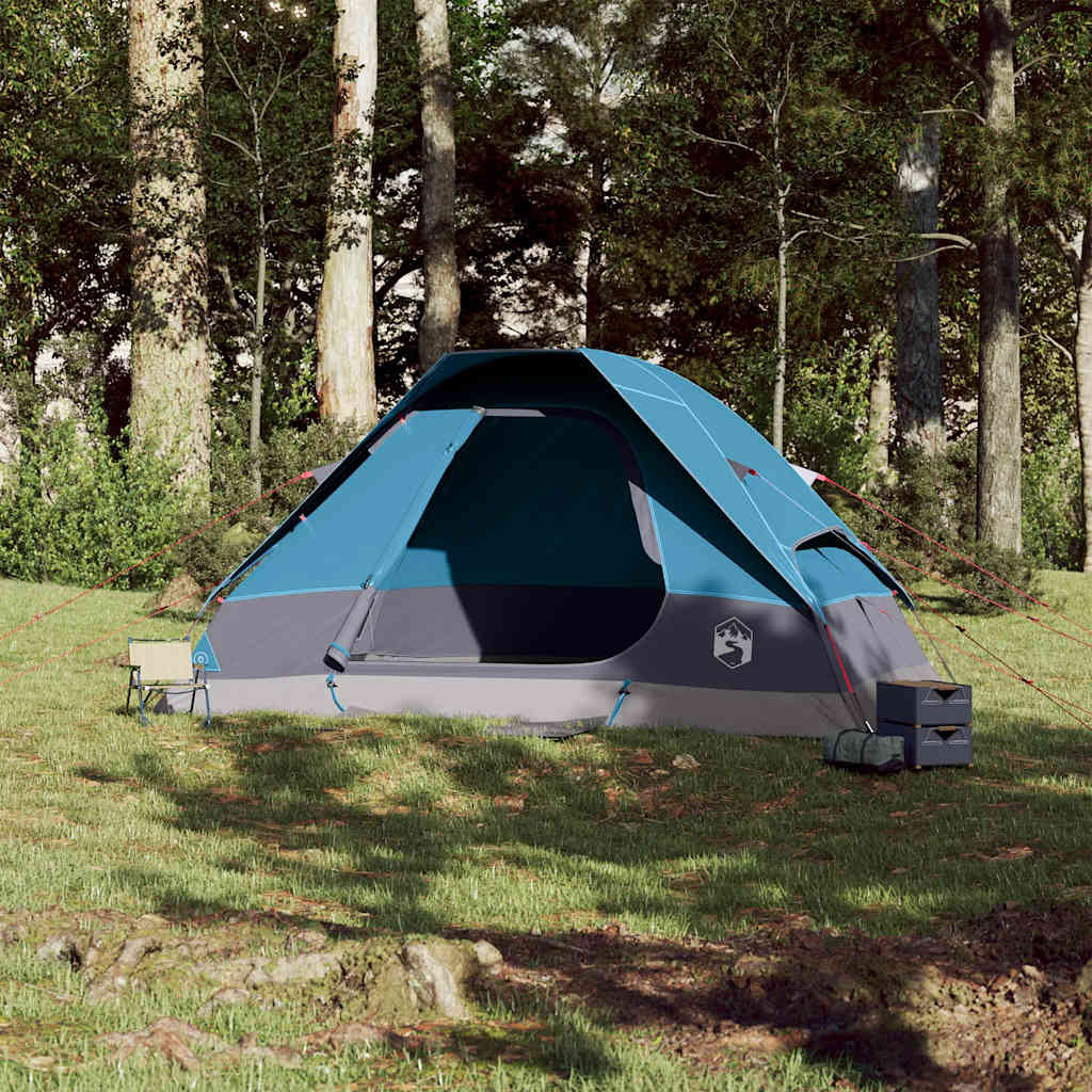 Vidaxl Dome Tent 6-osobowy wodoodporny niebieski